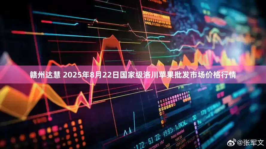 赣州达慧 2025年8月22日国家级洛川苹果批发市场价格行情